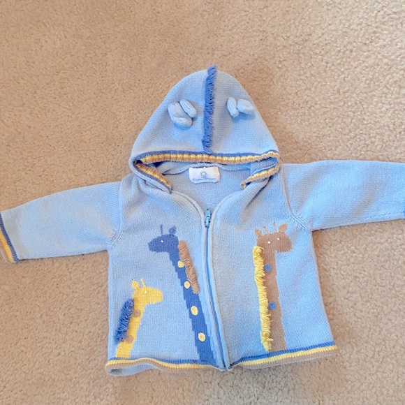 Florence Eiseman Baby Boy Giraffe Sweater - Picture 8 of 12